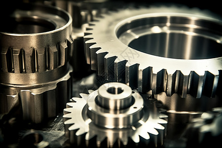 不銹鋼零件背景